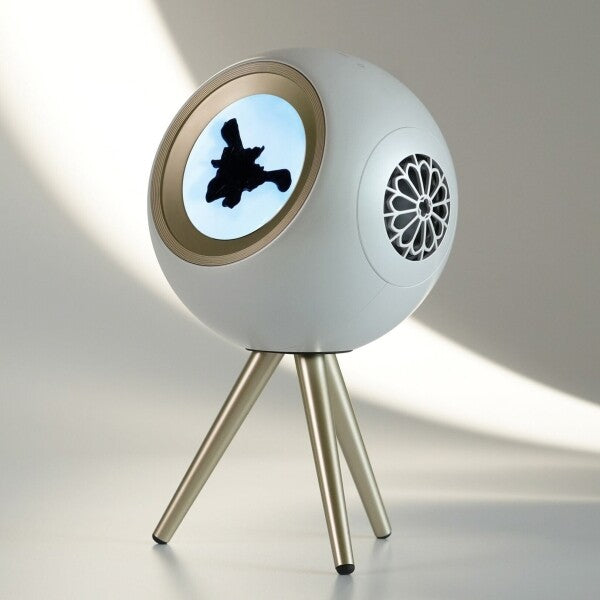 Spirok White Star Stereo Ferrofluid Speaker – Deskerge