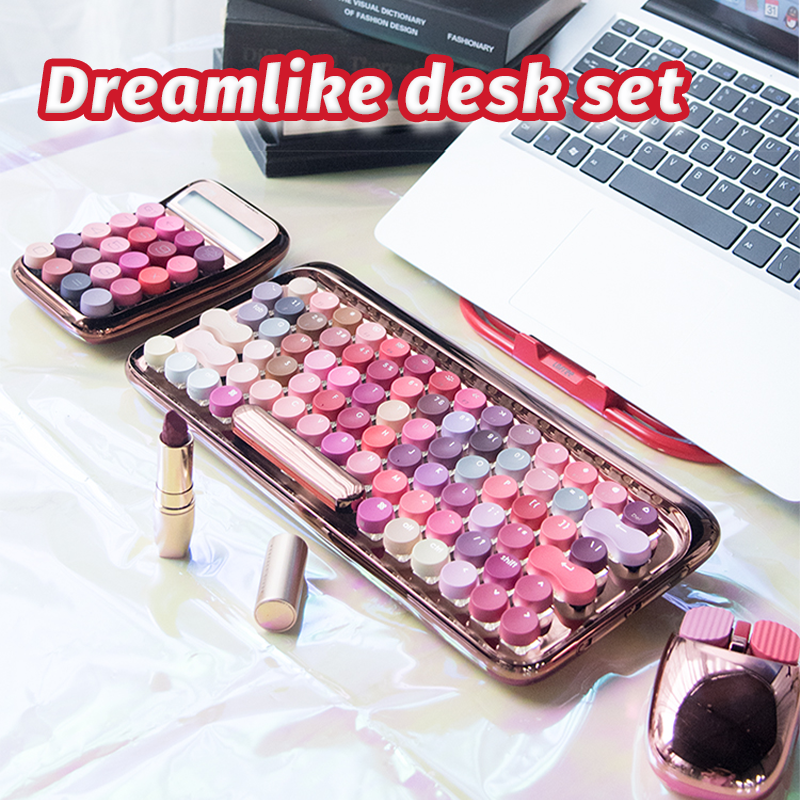 Lipstick Mechanical Keyboard Mouse Suit