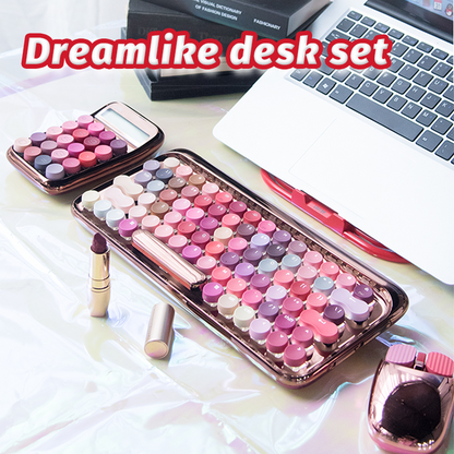 Lipstick Mechanical Keyboard Mouse Suit