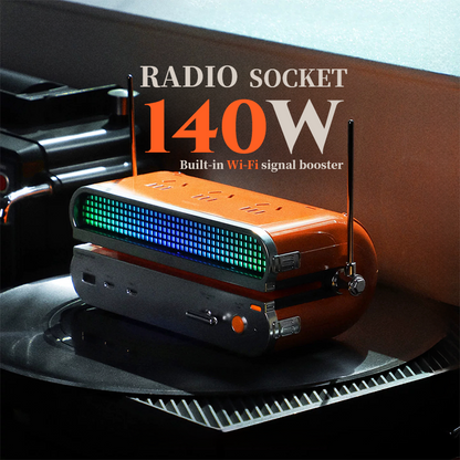 TROZK Wireless Radio Hub 140W GaN Charging Station