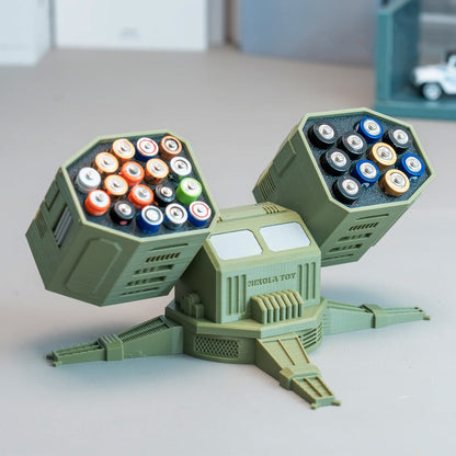 Missile Battlefield Mecha Battery Storage Box
