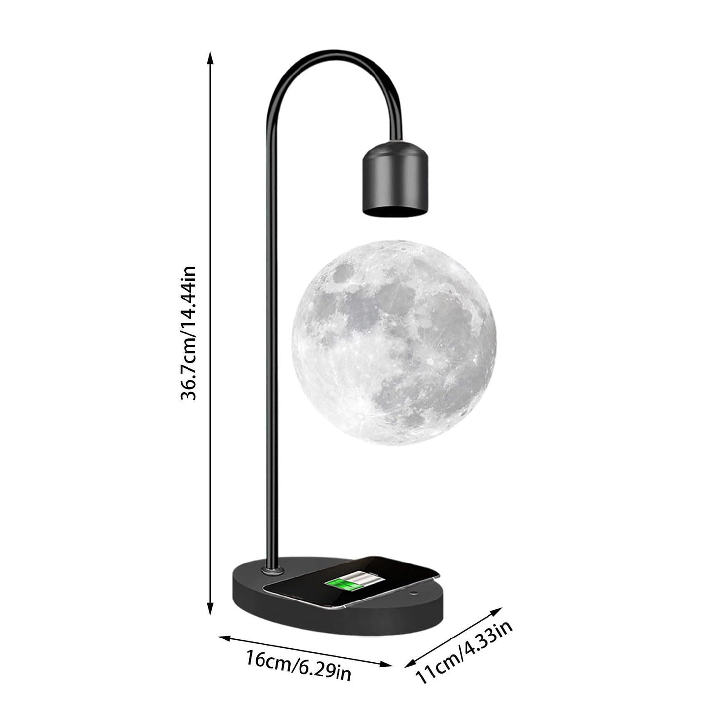 Magnetic Levitating Moon Lamp