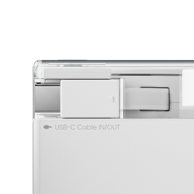 Retractable 3-in-1 Power Bank