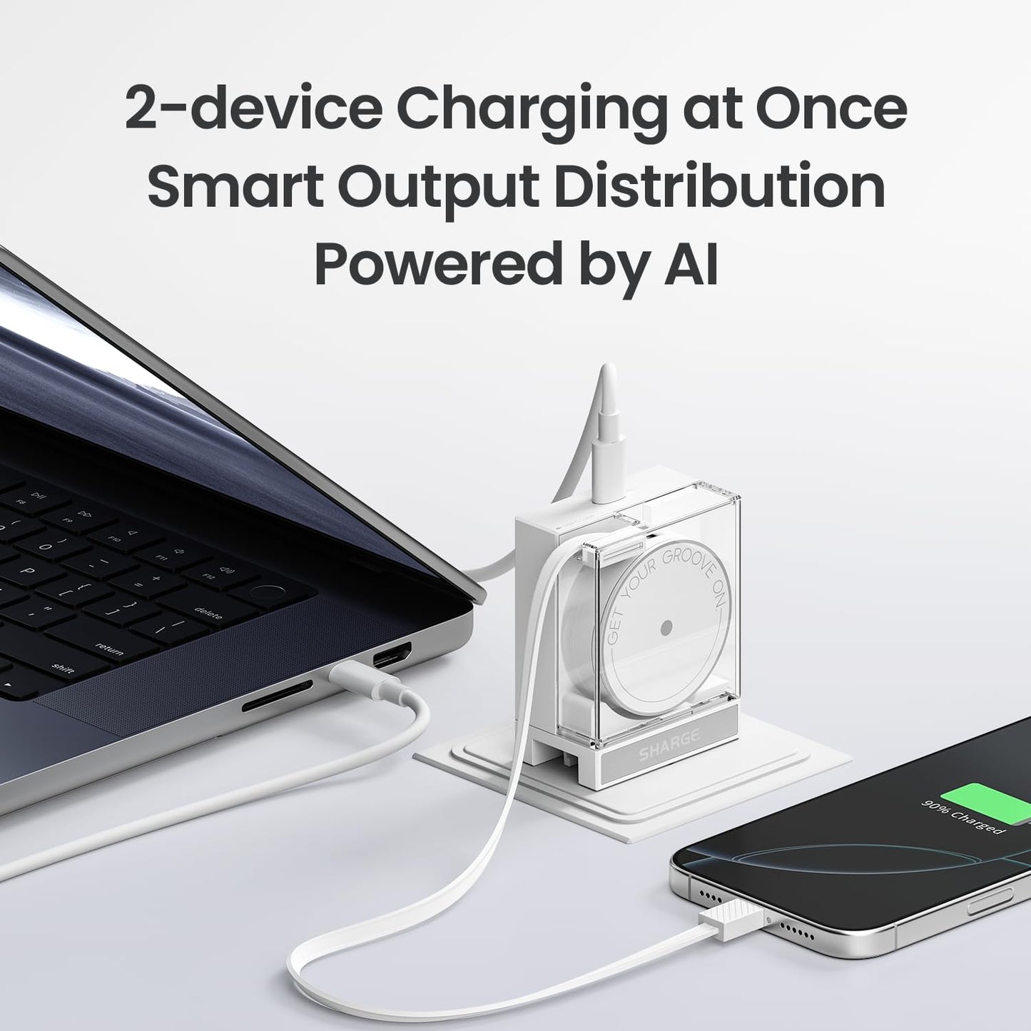 Retractable 65W GaN Power Charger