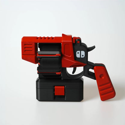 Revolver-shaped Switch Game Card Storage & Launcher