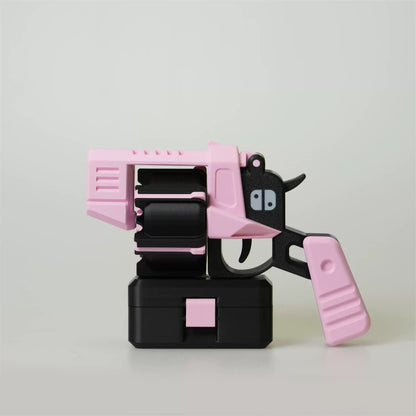 Revolver-shaped Switch Game Card Storage & Launcher