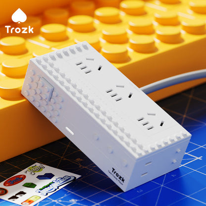 Building Blocks 65W Gallium Nitride Fast Charging Adapter