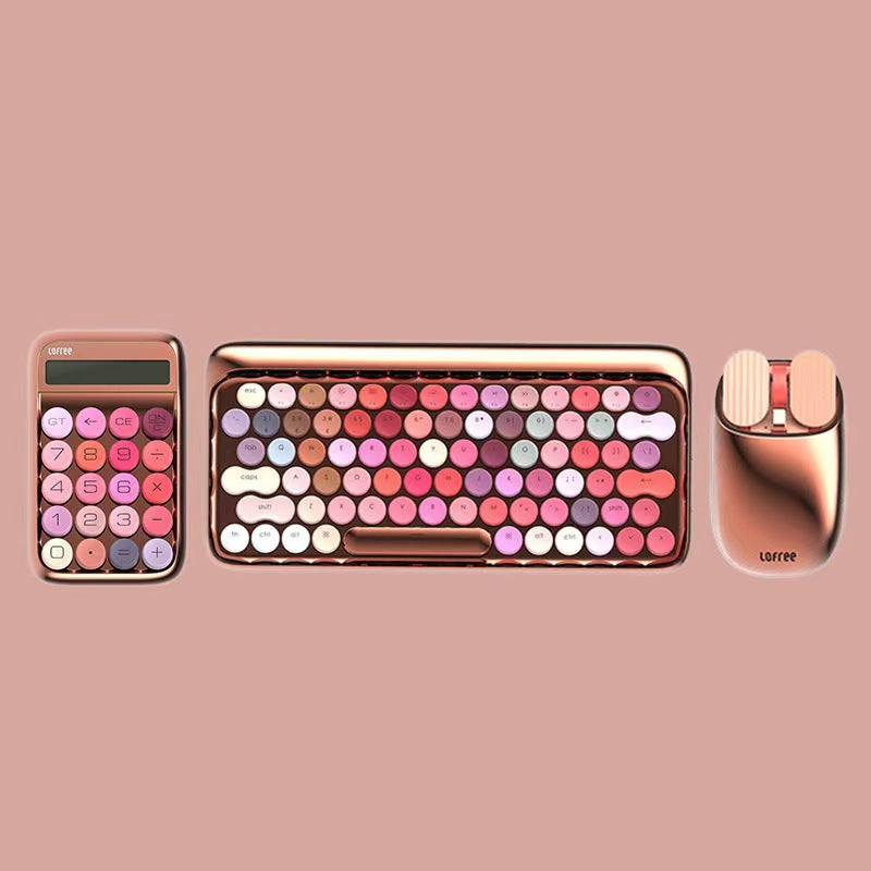 Lipstick Mechanical Keyboard Mouse Suit