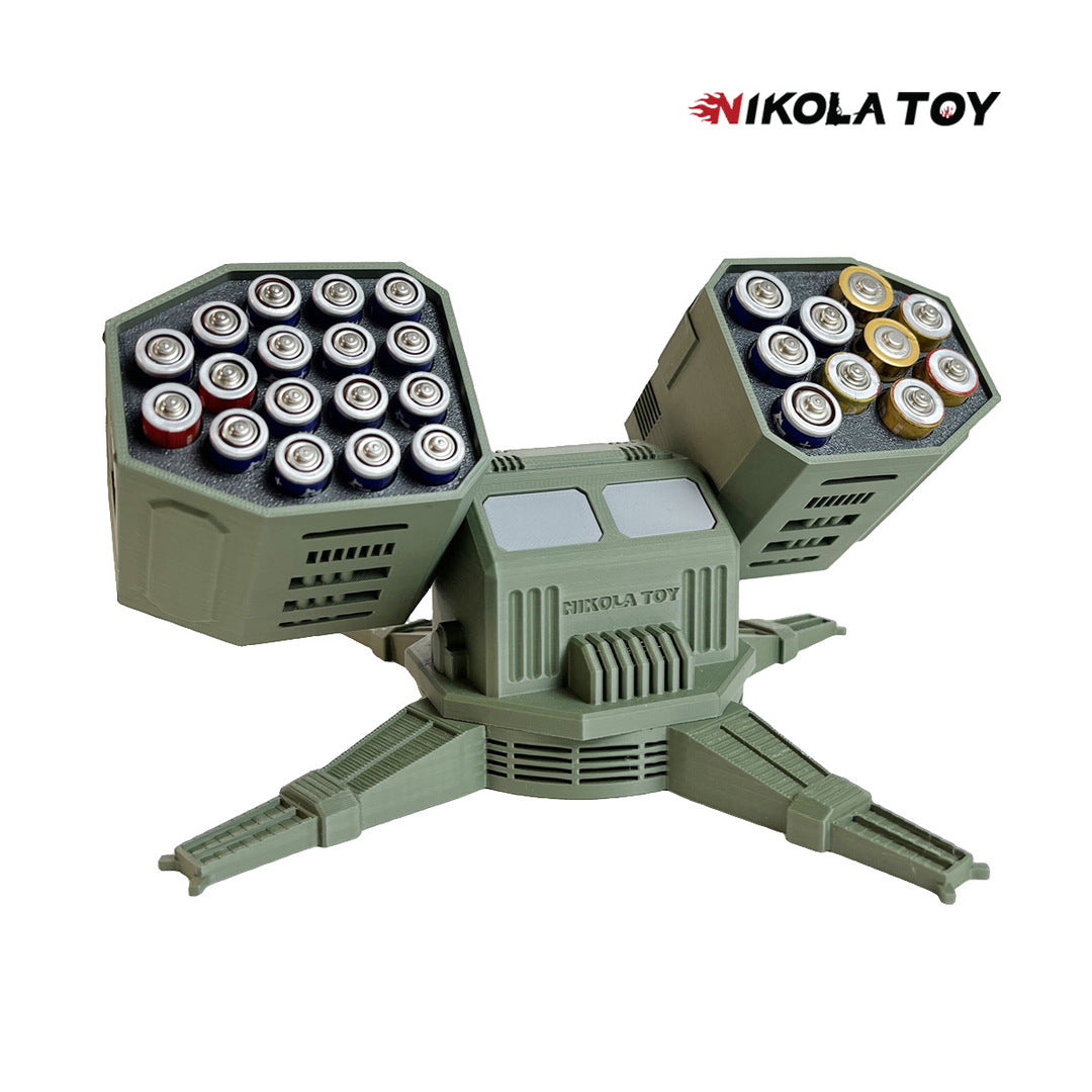Missile Battlefield Mecha Battery Storage Box
