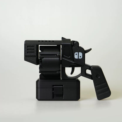 Revolver-shaped Switch Game Card Storage & Launcher