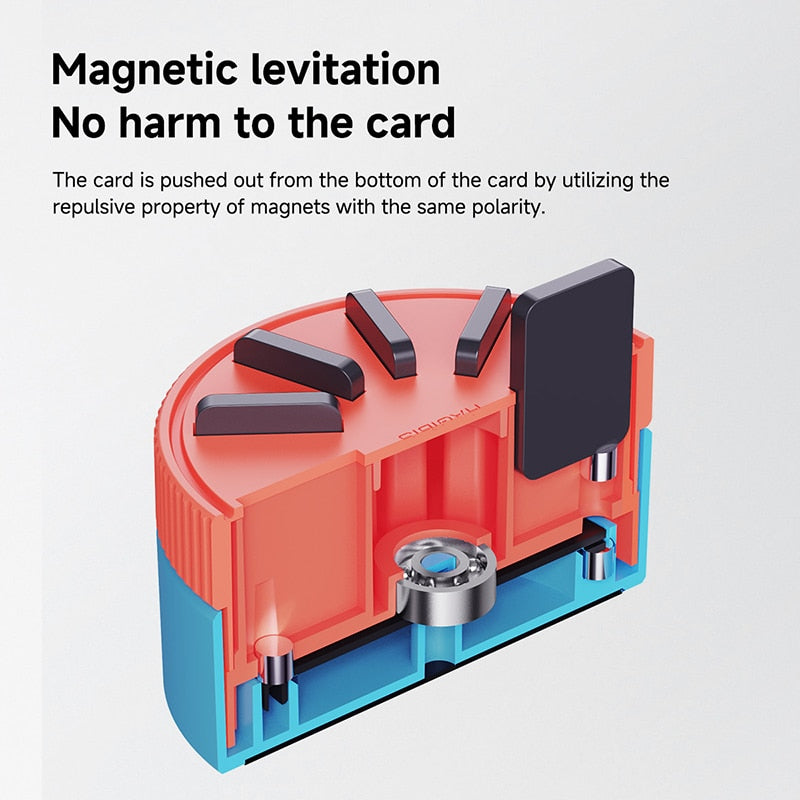 HAGiBis Rotating Switch Game Card Case