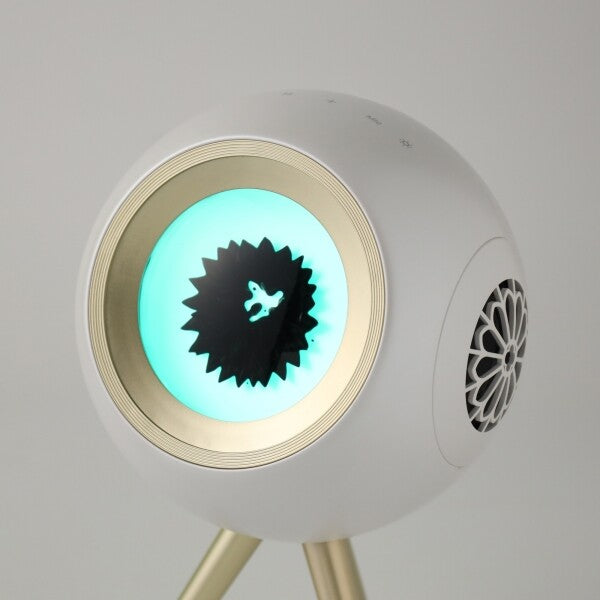 Spirok White Star Stereo Ferrofluid Speaker – Deskerge