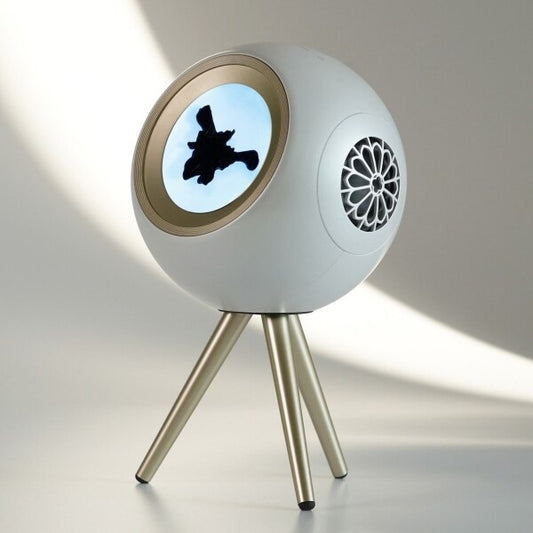 Spirok White Star Stereo Ferrofluid Speaker