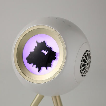 Spirok White Star Stereo Ferrofluid Speaker