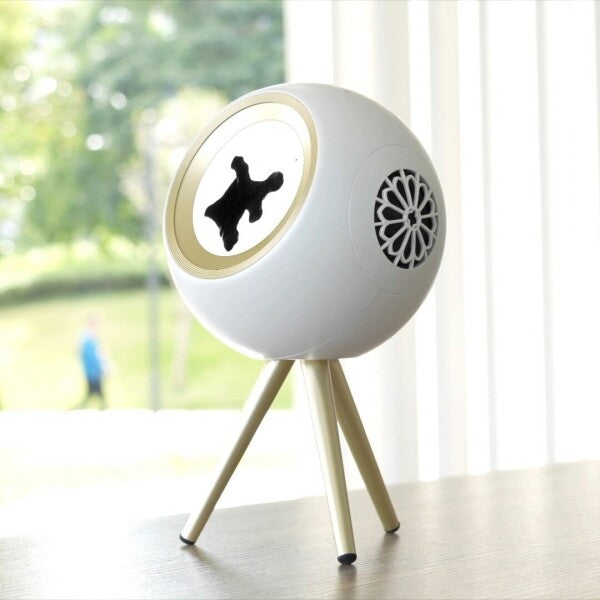 Spirok White Star Stereo Ferrofluid Speaker