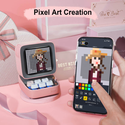 Ditoo-Pro Retro Pixel Art Bluetooth Speaker