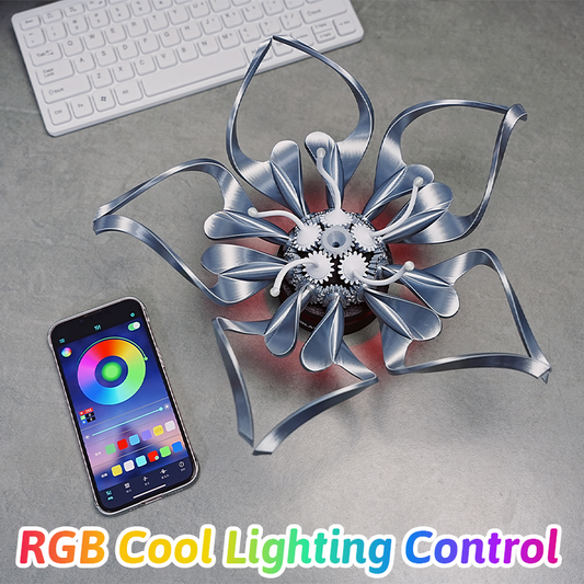 Upgraded Modern Aesthetic Mechanical Flower