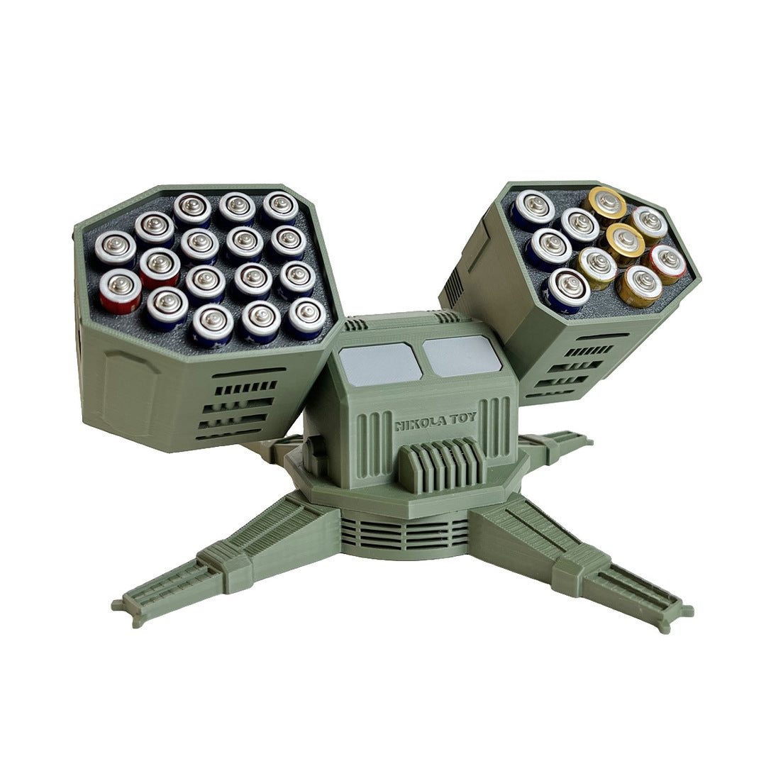 Missile Battlefield Mecha Battery Storage Box