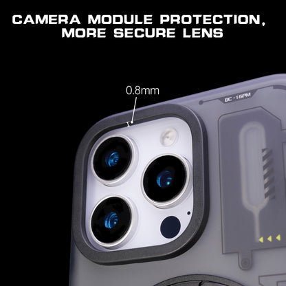 Peakzooc Case Magnetic Card Storage Phone Case with Stand