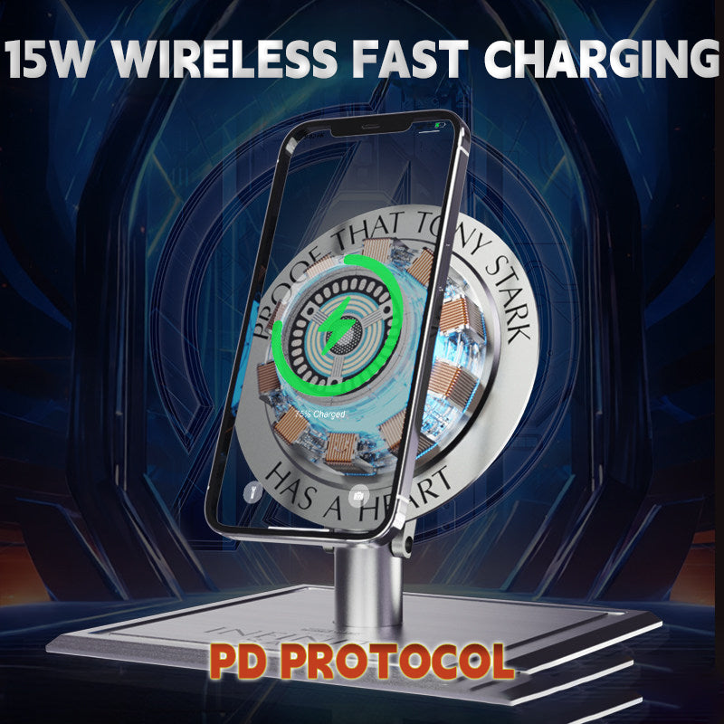 Killerbody Marvel Iron Man Arc Reactor MagSafe Wireless Charging Stand